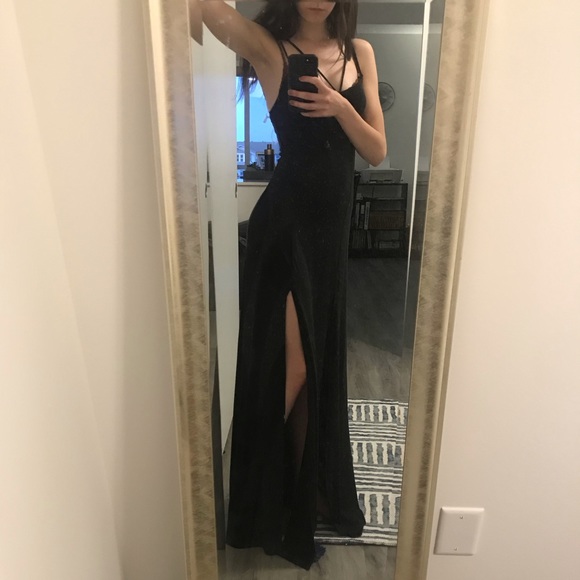 Black maxi dress - Picture 3 of 4